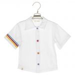 Camicia in Cotone Lavorato