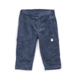 Pantaloni Cargo in Velluto a Coste