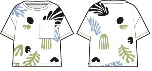 T-Shirt in Jersey
