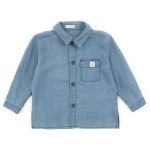 Overshirt in Denim Delavé