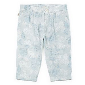 Pantaloni in Popeline Stretch