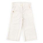 Pantaloni Flaire in Twill Mistolino