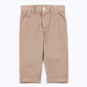 Pantaloni Chinos in Twill Stretch Mistolino
