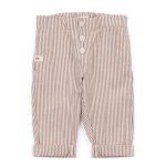 Pantaloni Regular in Cotone Fiammato
