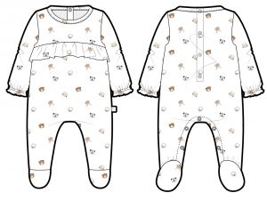 Tutina in Jersey di Bamboo