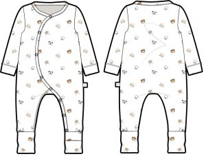 Tutina in Jersey di Bamboo