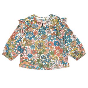 Blusa in Velluto Liberty