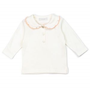 T-Shirt in Interlock (Rouche Point Bordon)