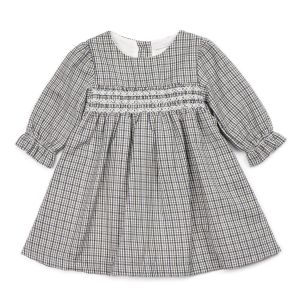 Abitino in Tartan con Punto Smock