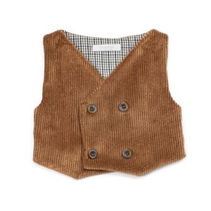 Gilet Doppiopetto in Velluto