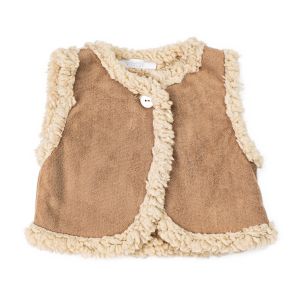 Gilet in Eco Shearling