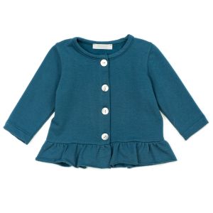 Cardigan in Felpa