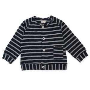 Cardigan in Felpa